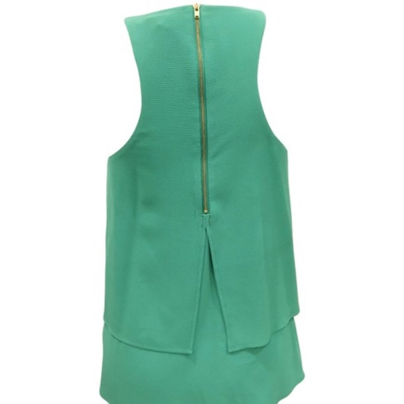 NWT! Cooper & Ella Sleeveless Layered Cami - Green - Picture 6 of 6